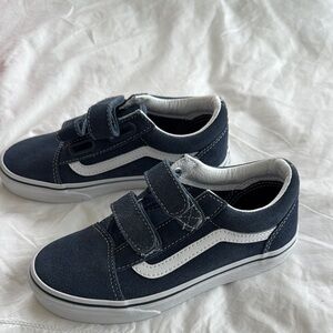 Vans Old Skool V Suede Vintage Indigo Sneakers